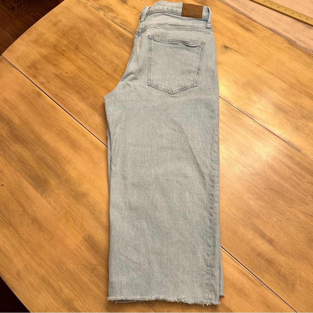 MADEWELL THE PERFECT VINTAGE WIDE-LEG CROP JEAN PETITE - Picture 7 of 9